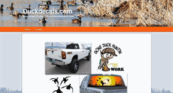 Desktop Screenshot of duckdecals.com